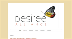 Desktop Screenshot of desireealliance.org